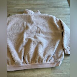Madewell Roseann Sherpa fleece popover